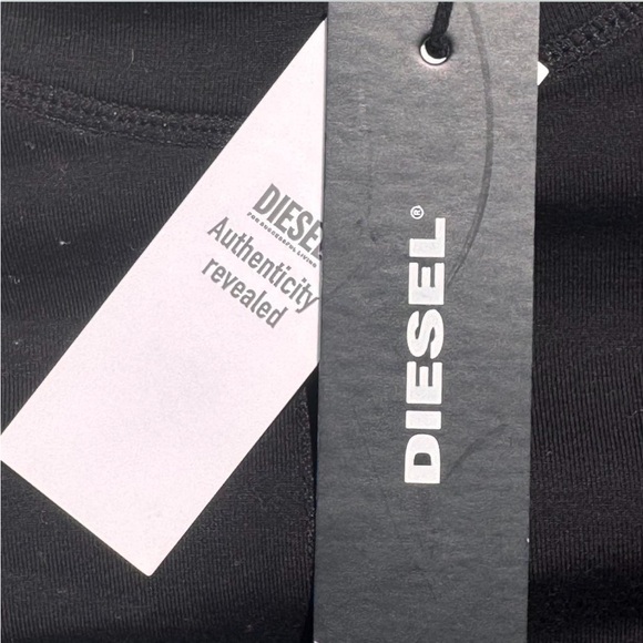 Diesel Black Long-Sleeve Crop Blazer - Picture 2 of 4